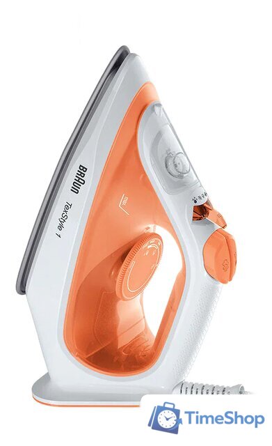 Утюг Braun TexStyle 1 SI 1009 OR - Изображение №2 — Интернет-магазин Time-Shop