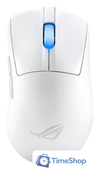 Игровая мышь ASUS ROG Keris II Ace Moonlight White - Изображение №1 — Интернет-магазин Time-Shop