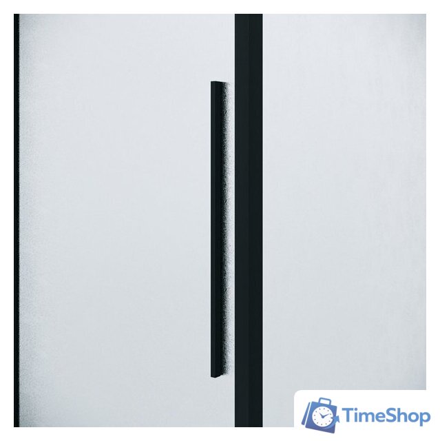 Душевая дверь Niagara Nova NG-84-L13CHB 130x195 (черный матовый/шиншилла стекло) - Изображение №3 — Интернет-магазин Time-Shop