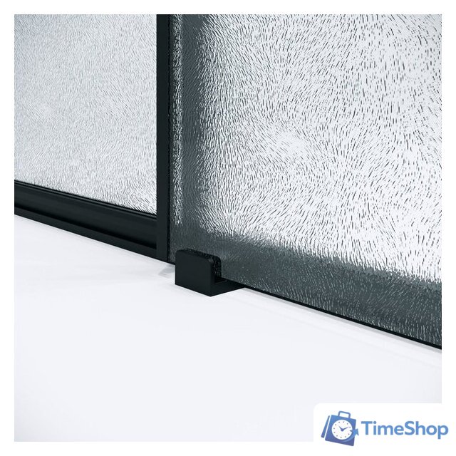 Душевая дверь Niagara Nova NG-84-L13CHB 130x195 (черный матовый/шиншилла стекло) - Изображение №6 — Интернет-магазин Time-Shop