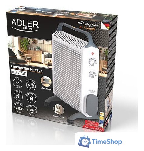 Конвектор Adler AD 7750 - Изображение №8 — Интернет-магазин Time-Shop