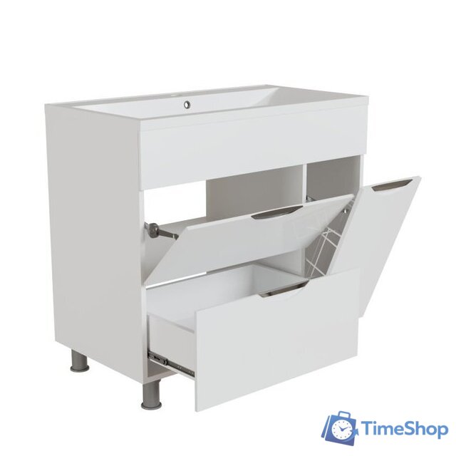  Mixline Тумба под умывальник Этьен-90 553916 - Изображение №2 — Интернет-магазин Time-Shop