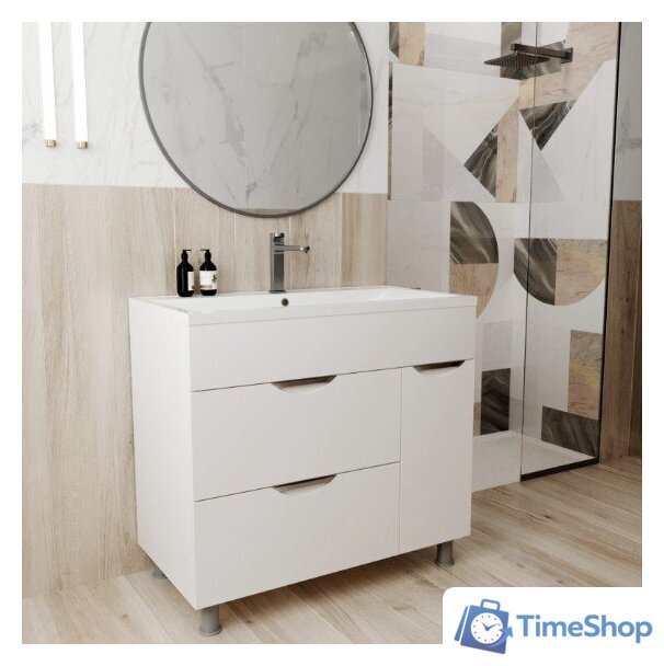  Mixline Тумба под умывальник Этьен-90 553916 - Изображение №3 — Интернет-магазин Time-Shop