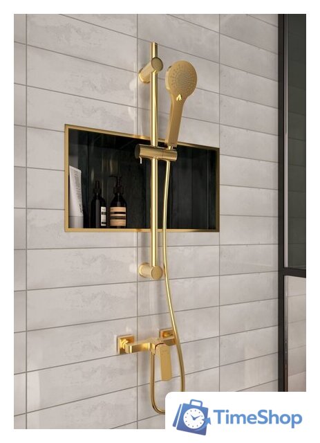 Душевой гарнитур  Ferro Rillo N365G - Изображение №2 — Интернет-магазин Time-Shop