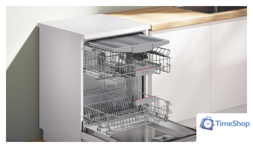 Отдельностоящая посудомоечная машина Bosch SMS4HVW14E - Изображение №4 — Интернет-магазин Time-Shop