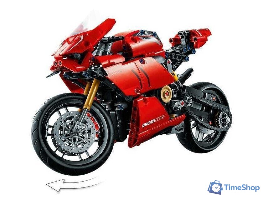 Конструктор LEGO Technic 42107 Ducati Panigale V4 R - Изображение №6 — Интернет-магазин Time-Shop