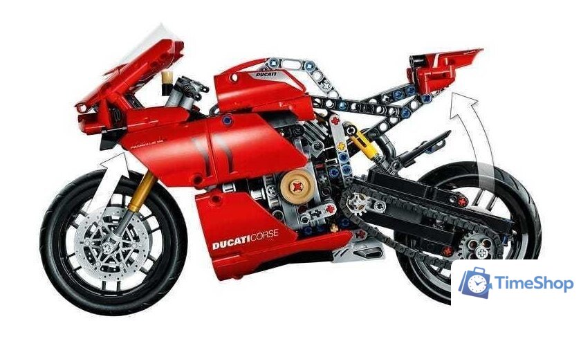 Конструктор LEGO Technic 42107 Ducati Panigale V4 R - Изображение №7 — Интернет-магазин Time-Shop