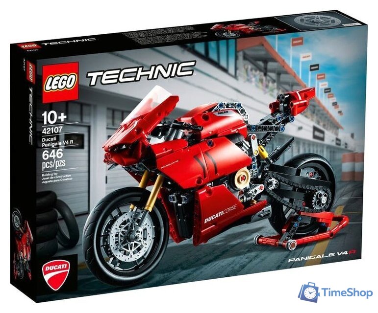 Конструктор LEGO Technic 42107 Ducati Panigale V4 R - Изображение №1 — Интернет-магазин Time-Shop