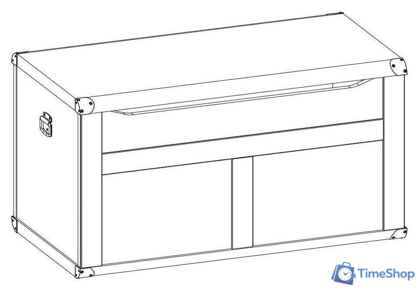 Комод Anrex Сундук Magellan (сосна винтаж) - Изображение №6 — Интернет-магазин Time-Shop