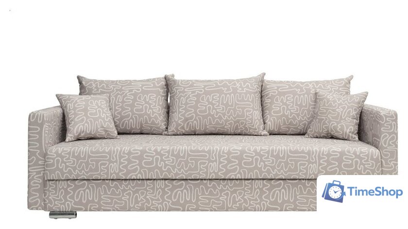 Диван Krones Эллада мод.2 (жаккард рисунок кофейно-молочный) - Изображение №1 — Интернет-магазин Time-Shop