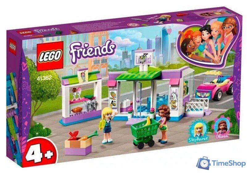 Конструктор LEGO Friends 41362 Супермаркет Хартлейк Сити - Изображение №1 — Интернет-магазин Time-Shop