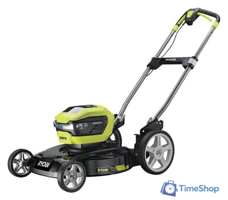 Газонокосилка Ryobi RY36LMMX51A-140 (с 1-им АКБ) - Изображение №1 — Интернет-магазин Time-Shop