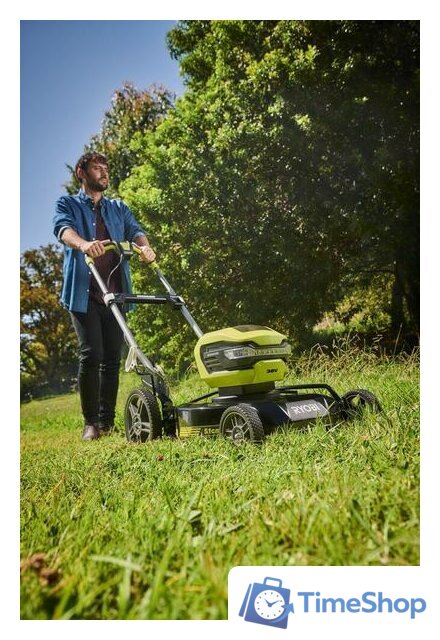 Газонокосилка Ryobi RY36LMMX51A-140 (с 1-им АКБ) - Изображение №5 — Интернет-магазин Time-Shop