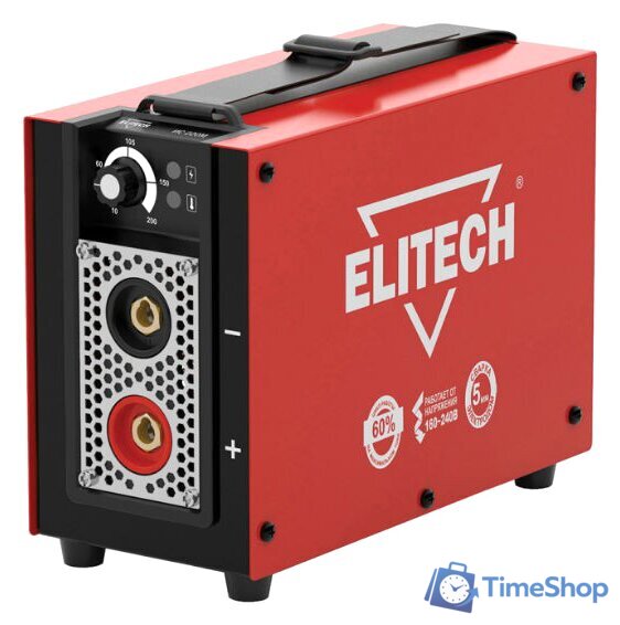 Сварочный инвертор ELITECH ИС 180М - Изображение №1 — Интернет-магазин Time-Shop
