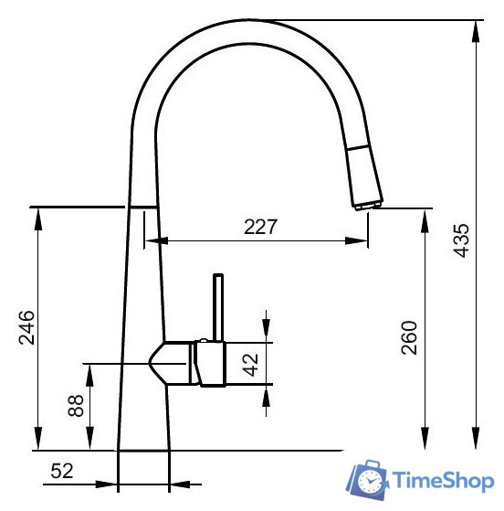 Смеситель Ahti Kemi KM813013 - Изображение №6 — Интернет-магазин Time-Shop