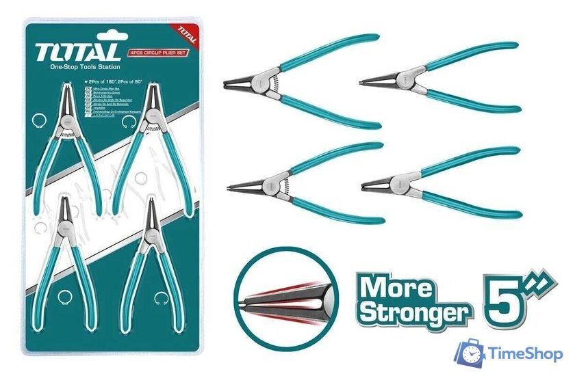 Съемник стопорных колец Total THTJ214041 - Изображение №2 — Интернет-магазин Time-Shop