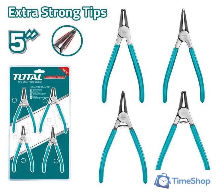 Съемник стопорных колец Total THTJ214041 - Изображение №1 — Интернет-магазин Time-Shop