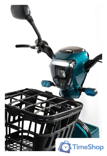 Электроскутер NOVA EC03 (зеленый, без цепи) - Изображение №9 — Интернет-магазин Time-Shop