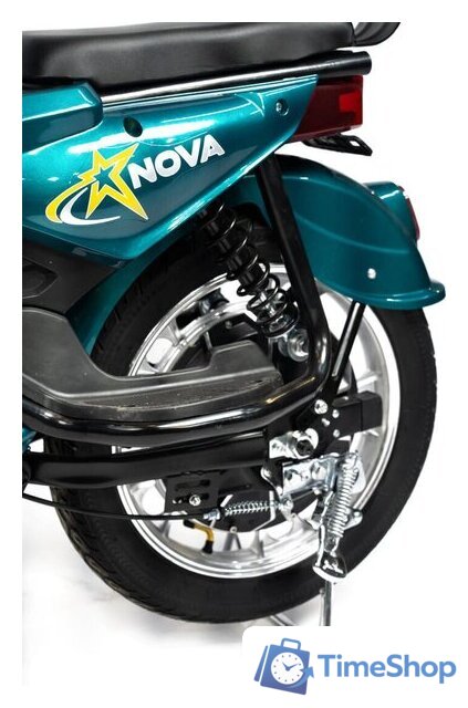 Электроскутер NOVA EC03 (зеленый, без цепи) - Изображение №12 — Интернет-магазин Time-Shop