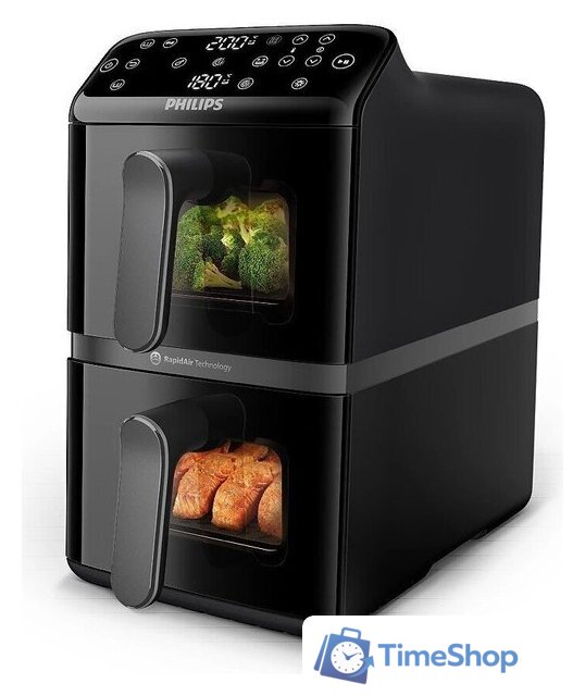Аэрогриль (аэрофритюрница) Philips Ovi Seria 4000 NA460/00 - Изображение №2 — Интернет-магазин Time-Shop