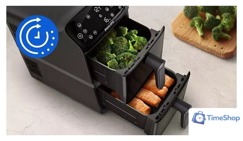 Аэрогриль (аэрофритюрница) Philips Ovi Seria 4000 NA460/00 - Изображение №5 — Интернет-магазин Time-Shop