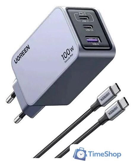Сетевое зарядное Ugreen X757 25874 - Изображение №1 — Интернет-магазин Time-Shop