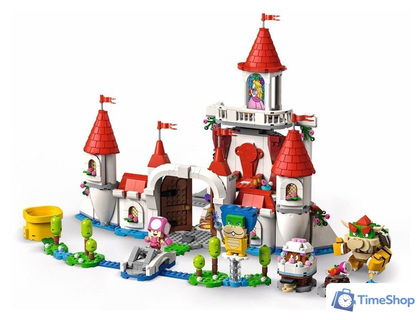 Конструктор LEGO Super Mario 71408 Дополнительный набор Замок Пич - Изображение №6 — Интернет-магазин Time-Shop