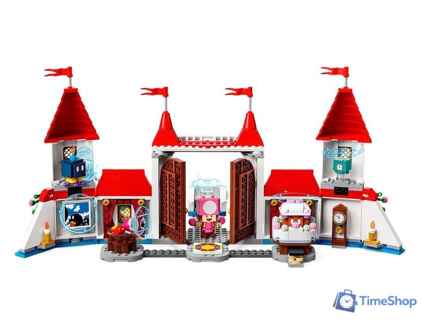 Конструктор LEGO Super Mario 71408 Дополнительный набор Замок Пич - Изображение №3 — Интернет-магазин Time-Shop