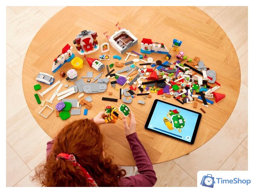 Конструктор LEGO Super Mario 71408 Дополнительный набор Замок Пич - Изображение №4 — Интернет-магазин Time-Shop