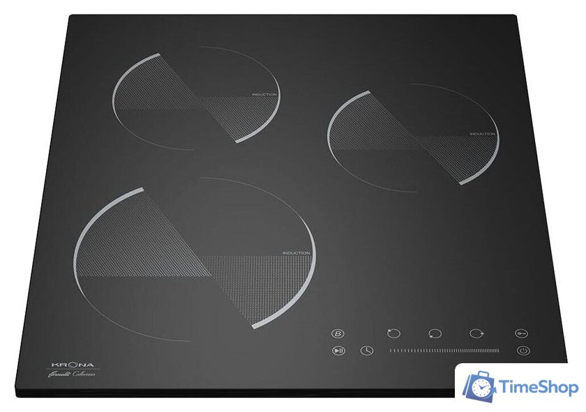 Варочная панель Krona Ombra 45 BL - Изображение №2 — Интернет-магазин Time-Shop
