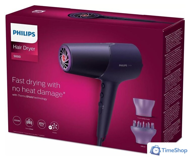 Фен Philips BHD514/00 - Изображение №4 — Интернет-магазин Time-Shop