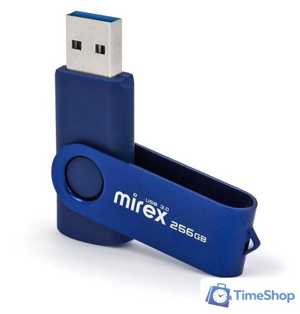 USB Flash Mirex Color Blade Swivel 3.0 256GB 13600-FM3BS256 - Изображение №4 — Интернет-магазин Time-Shop