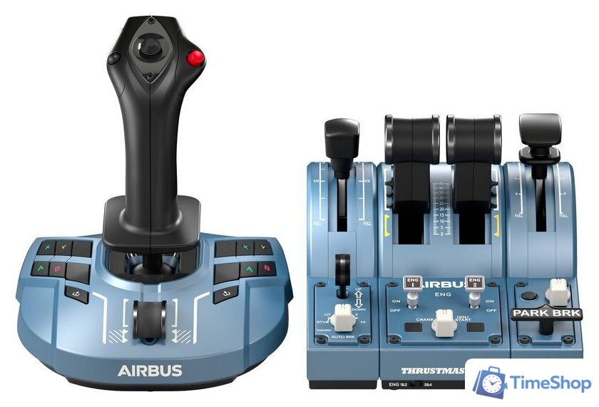 Оборудование для авиасимов Thrustmaster TCA Captain Pack X Airbus Edition - Изображение №3 — Интернет-магазин Time-Shop