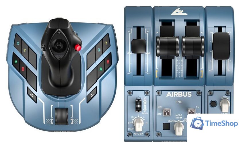 Оборудование для авиасимов Thrustmaster TCA Captain Pack X Airbus Edition - Изображение №4 — Интернет-магазин Time-Shop