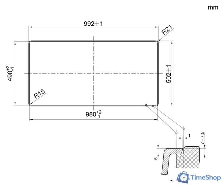 Кухонная мойка Blanco Axia III 6 S-F (разделочная доска из ясеня, темная скала) 524664 - Изображение №5 — Интернет-магазин Time-Shop