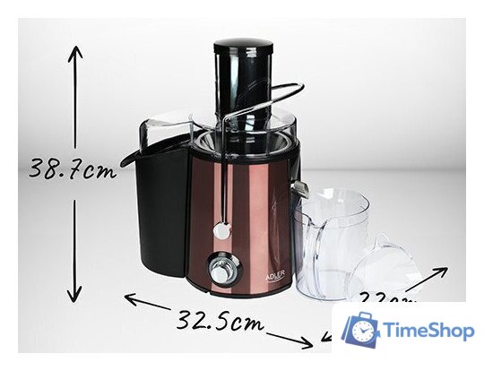Соковыжималка Adler AD 4129 - Изображение №8 — Интернет-магазин Time-Shop