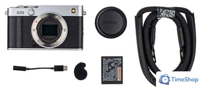 Беззеркальный фотоаппарат Fujifilm X-E5 Body (серебристый) - Изображение №14 — Интернет-магазин Time-Shop