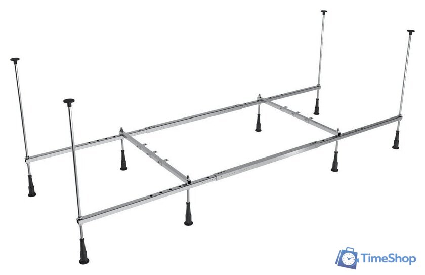 Ванна Lauter Athena 170x80 21090080 (с каркасом, лицевым экраном и сифоном 21Y11021 матовый черный) - Изображение №14 — Интернет-магазин Time-Shop