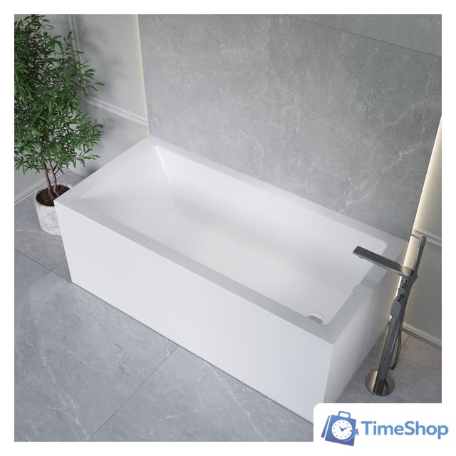 Ванна Lauter Athena 170x80 21090080 (с каркасом, лицевым экраном и сифоном 21Y11021 матовый черный) - Изображение №11 — Интернет-магазин Time-Shop