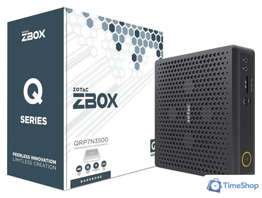 Платформа для мини-ПК ZOTAC ZBox QRP7N3500 (Barebone) - Изображение №1 — Интернет-магазин Time-Shop