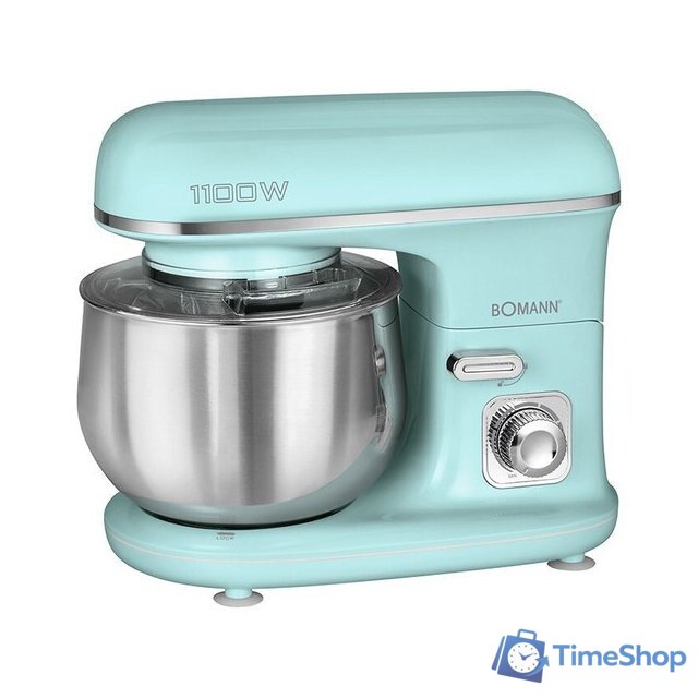 Планетарный миксер Bomann KM 6030 CB (мятный) - Изображение №1 — Интернет-магазин Time-Shop