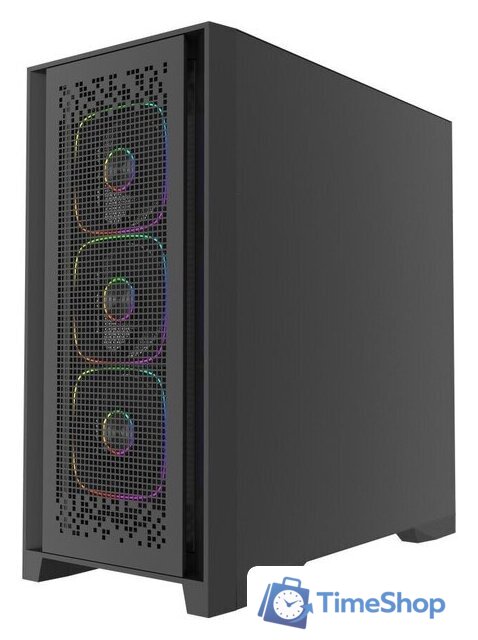 Корпус Powercase ByteFlow Pro ARGB CH9GPB-A4 - Изображение №2 — Интернет-магазин Time-Shop