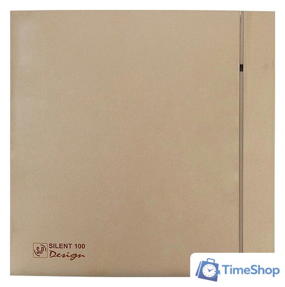 Осевой вентилятор Soler&Palau Silent-100 CZ Champagne Design - 4C [5210607200] - Изображение №1 — Интернет-магазин Time-Shop