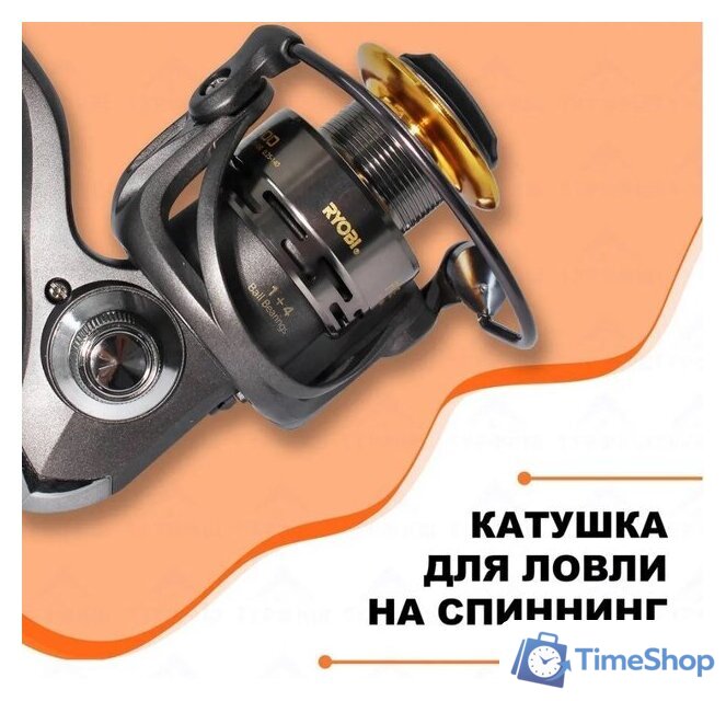 Рыболовная катушка Ryobi Fighter 4000 - Изображение №10 — Интернет-магазин Time-Shop