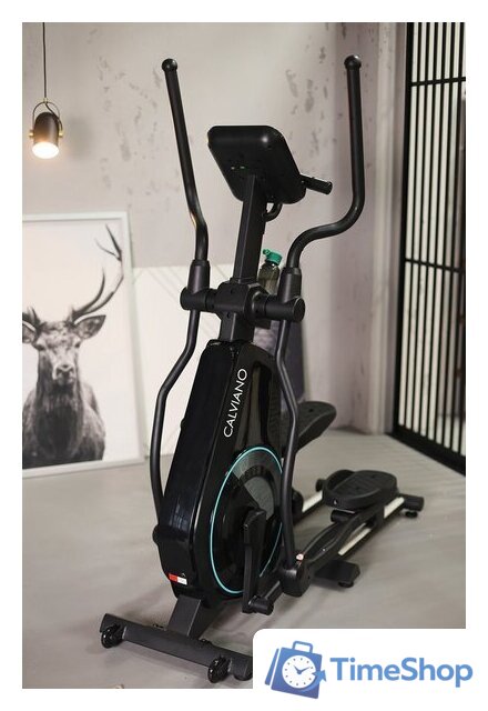 Эллиптический тренажер Calviano Extra (черный) - Изображение №17 — Интернет-магазин Time-Shop