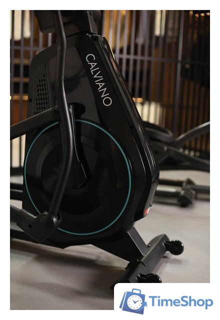 Эллиптический тренажер Calviano Extra (черный) - Изображение №20 — Интернет-магазин Time-Shop