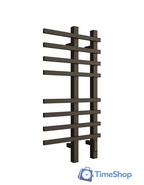 Полотенцесушитель Двин LX plaza neo 80/50 (Черный матовый) - Изображение №2 — Интернет-магазин Time-Shop