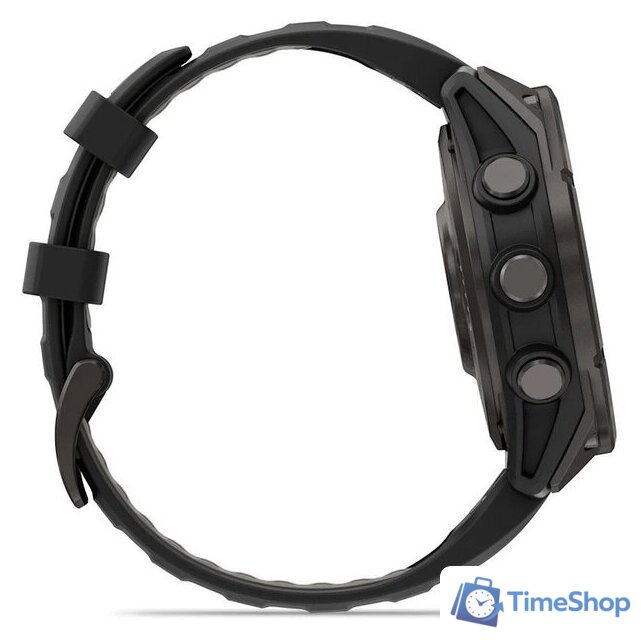 Умные часы Garmin Fenix 8 Pro 47мм (серый, черный силиконовый ремешок) - Изображение №5 — Интернет-магазин Time-Shop