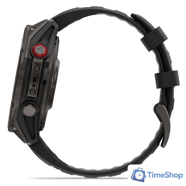 Умные часы Garmin Fenix 8 Pro 47мм (серый, черный силиконовый ремешок) - Изображение №7 — Интернет-магазин Time-Shop