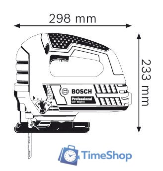 Электролобзик Bosch GST 8000 E Professional - Изображение №2 — Интернет-магазин Time-Shop